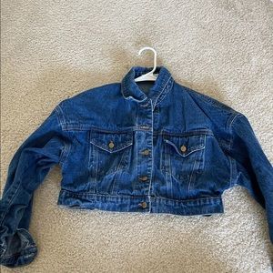 Cropped Denim Jacket